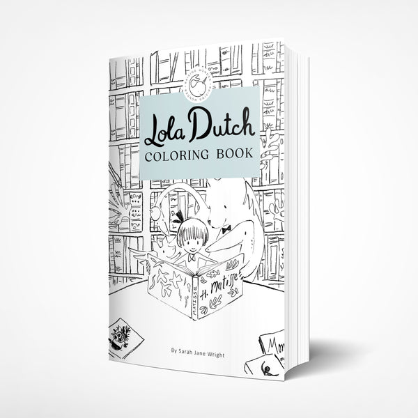 LOLA DUTCH COLORING BOOK – Sarah Jane Studios