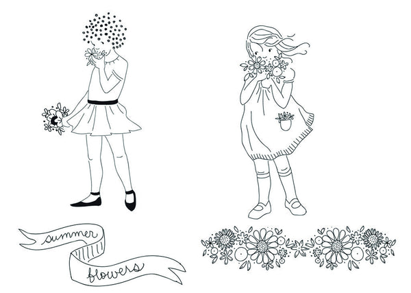 Summer Flowers PDF pattern – Sarah Jane Studios