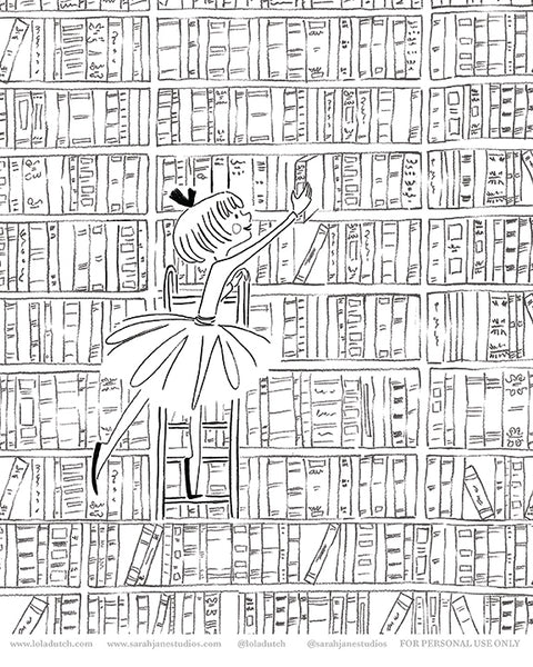 LOLA DUTCH COLORING BOOK – Sarah Jane Studios
