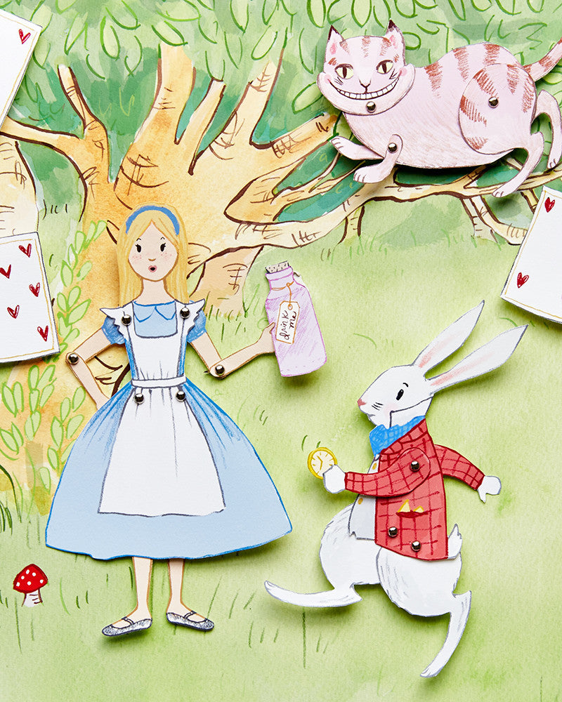 Alice Puppet Alice in Wonderland Puppet Theater – Sarah Jane Studios