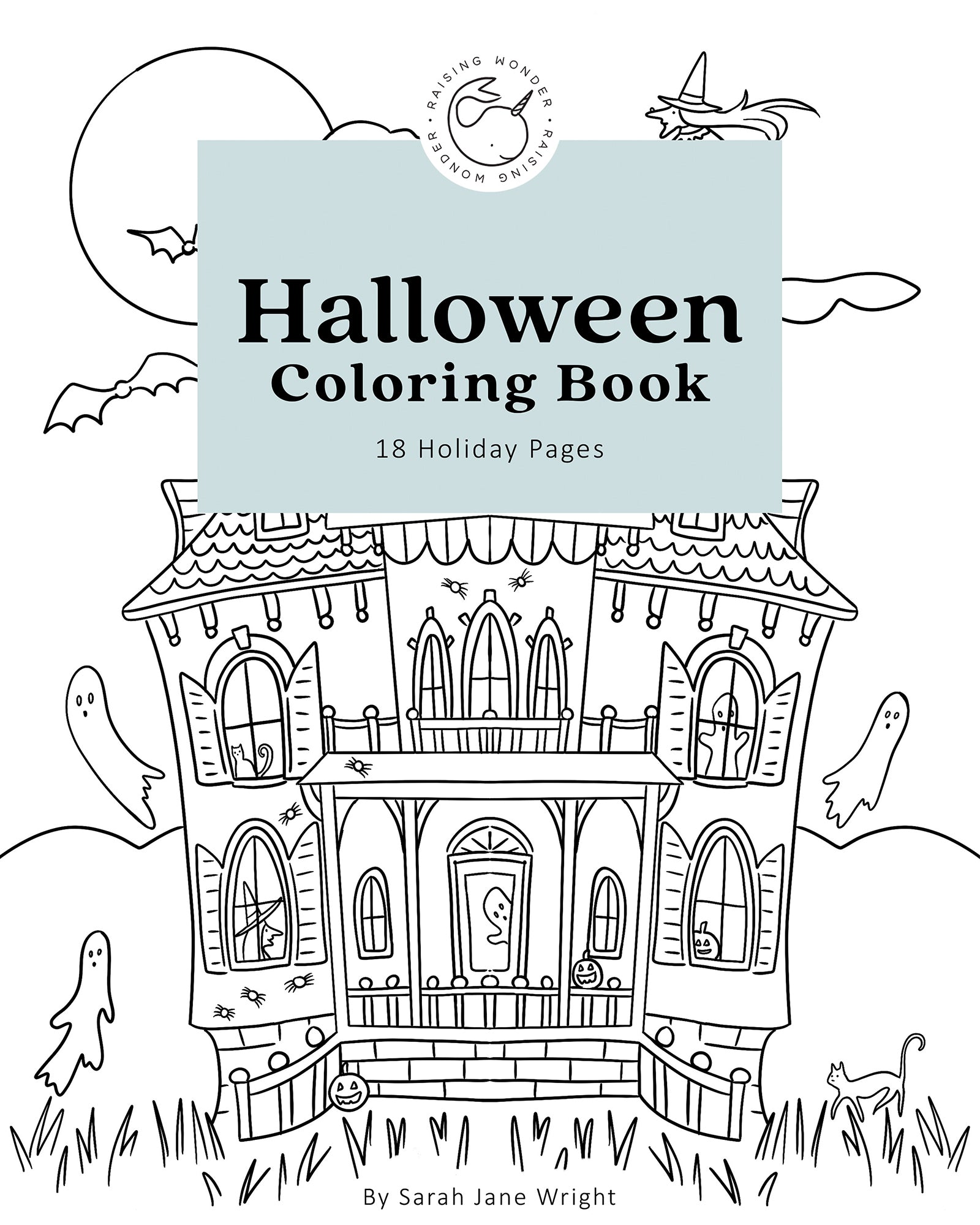 Free Halloween Coloring Book Pages