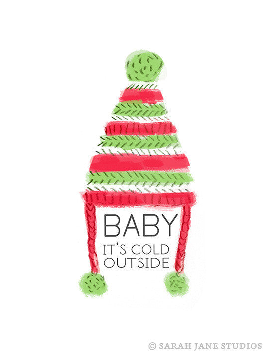 Baby It's Cold Outside PDF Card